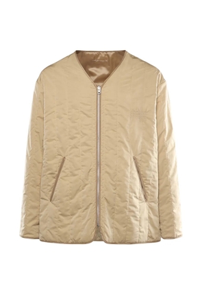 MM6 Maison Margiela quilted zip-fastening jacket - Neutrals