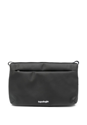 Topologie small Flat Sacoche clutch bag - Black
