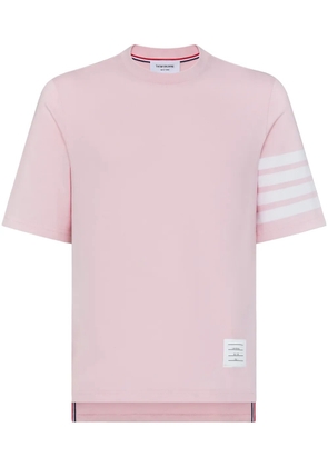 Thom Browne three-stripe T-shirt - Pink