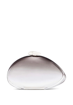 Benedetta Bruzziches embellished bubble clutch - Grey