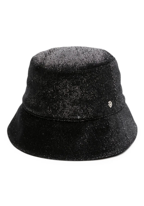 Helen Kaminski Florenze metallic bucket hat - Black