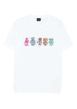 PS Paul Smith robot-print T-shirt - White
