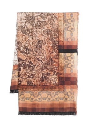 Pierre-Louis Mascia Aloeuw scarf - Brown