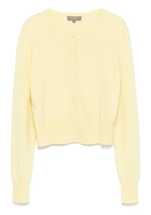 N.Peal Ivy Cropped cardigan - Yellow