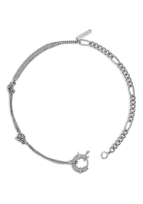 Justine Clenquet Hope choker necklace - Silver