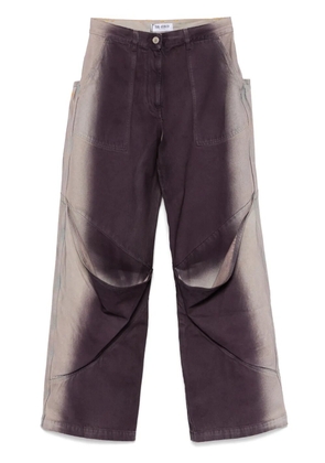 The Attico long jeans - Purple