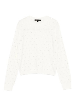 Maje wool top - White