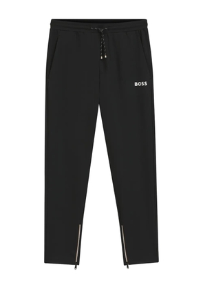 BOSS Spin zip-detail track pants - Black