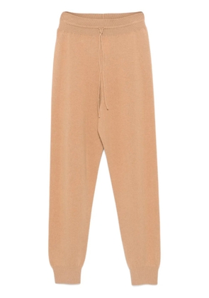 Fabiana Filippi knitted track pants - Brown