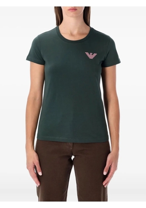 Emporio Armani logo graphic T-shirt - Green