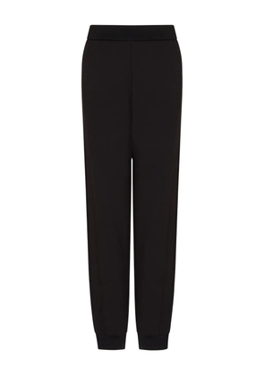 Emporio Armani elastic-waist track pants - Black