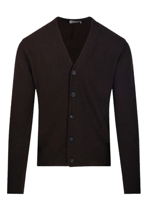 Altea button-up V-neck cardigan - Brown