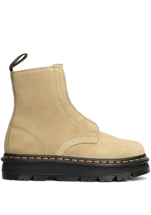 Dr. Martens laceless slip-on suede boots - Neutrals