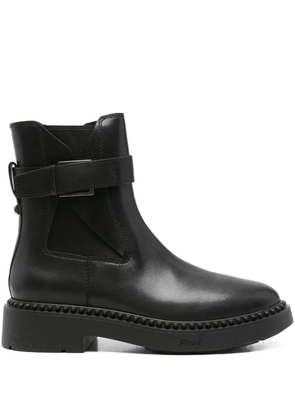 Ash leather Chelsea boots - Black