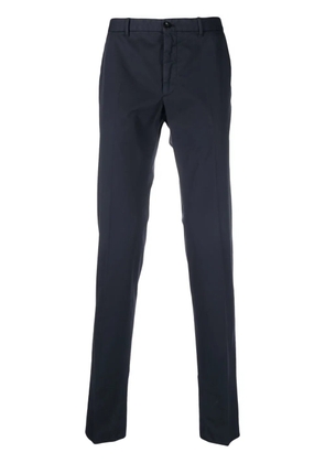 Incotex straight-leg chino trousers - Blue