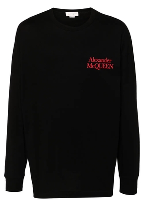 Alexander McQueen logo-print T-shirt - Black