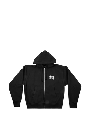 Stüssy New York zip-fastening hoodie - Black