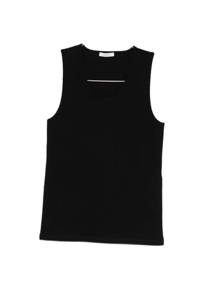 LEMAIRE sleeveless ribbed tank top - Black