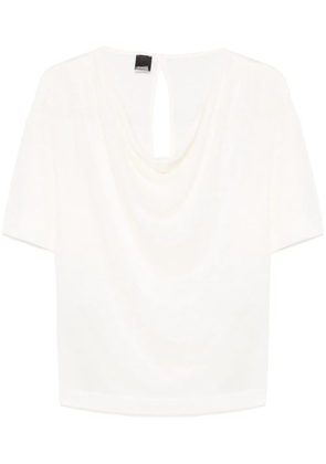 PINKO linen T-shirt - White
