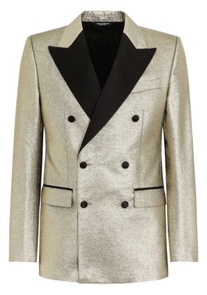 Dolce & Gabbana double-breasted blazer - Gold