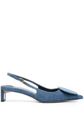 Jacquemus Les slingbacks Duelo 40mm pumps - Blue