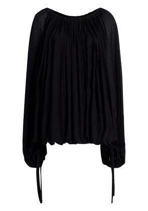 KHAITE Nash blouse - Black