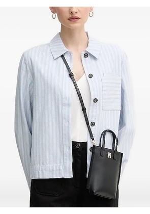 Barbour striped chest-pocket shirt - Blue