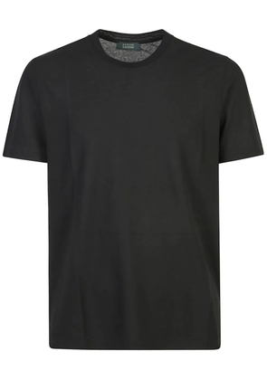 Zanone crew-neck T-shirt - Black