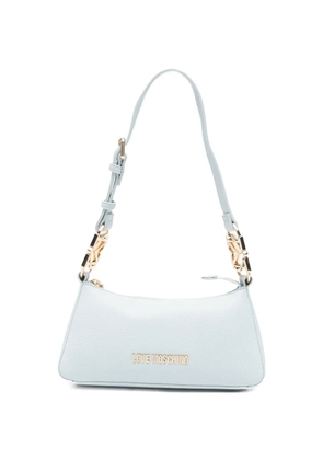 Love Moschino logo-detail shoulder bag - Blue