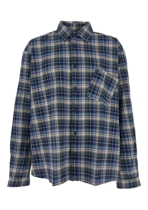 ERL check-pattern shirt - Blue