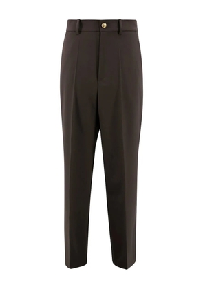 P.A.R.O.S.H. button-fastening pocket trousers - Brown