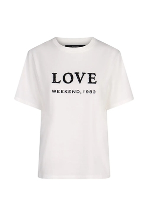 Weekend Max Mara cotton T-shirt - White