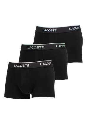 Lacoste logo boxers (pack of three) - Black