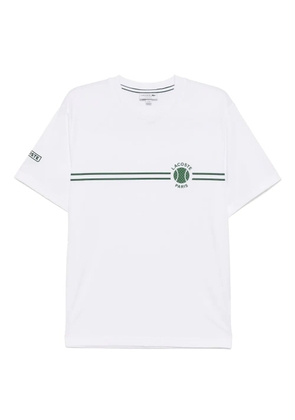 Lacoste printed embroidered T-shirt - White