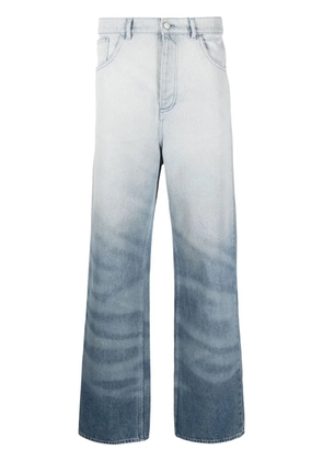 Botter crystal-embellished cotton trousers - Blue