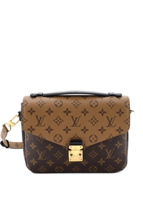Louis Vuitton Pre-Owned Pochette Metis Reverse Monogram Canvas crossbody bag - Brown