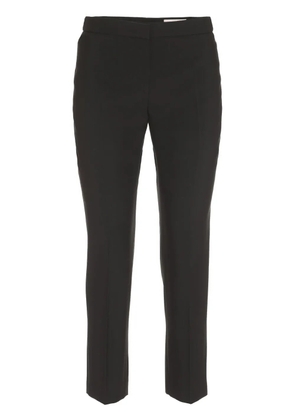 Alexander McQueen low-rise cropped trousers - Black