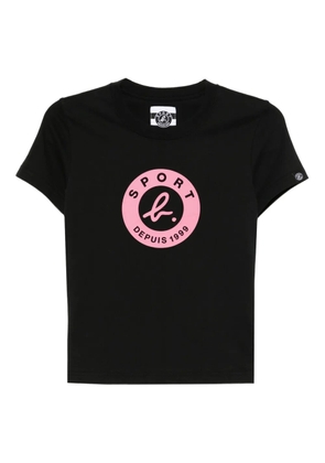 SPORT b. by agnès b. logo-print T-shirt - Black