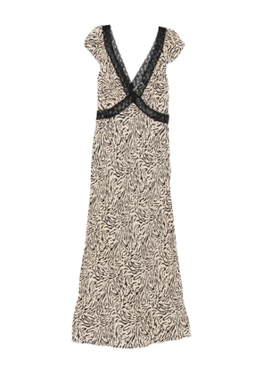 Rixo Iggy lace-trimmed dress - Neutrals