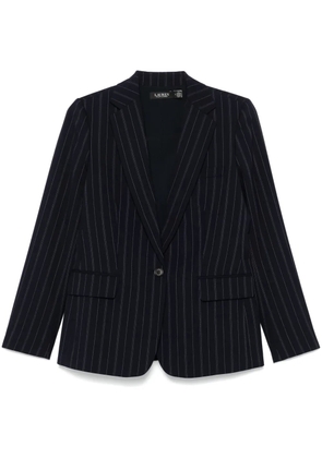 Lauren Ralph Lauren pinstriped blazer - Blue