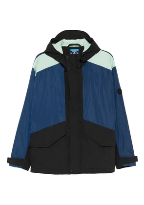 SPORT b. by agnès b. logo-patched jacket - Blue