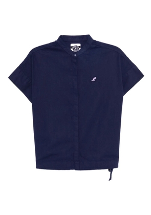 SPORT b. by agnès b. Dino-embroidered top - Blue