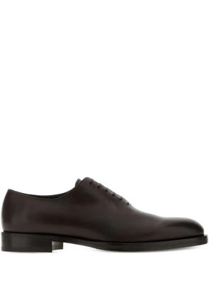 Ferragamo Amber leather oxford shoes - Brown