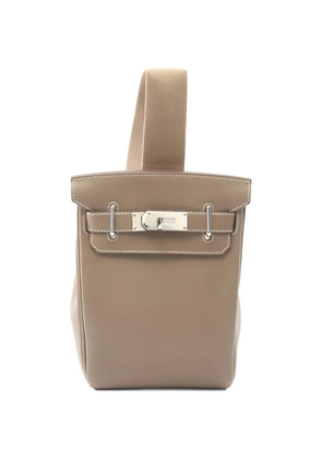 Hermès Pre-Owned 2024 PM Kelly Akkad leather cross body bag - Neutrals