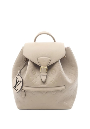 Louis Vuitton Pre-Owned 2021 PM Montsouris Monogram leather backpack - Neutrals