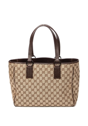 Gucci Pre-Owned monogram top-handle tote - Neutrals