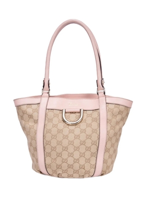 Gucci Pre-Owned monogram-pattern tote bag - Neutrals