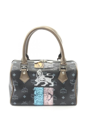 MCM Pre-Owned 2010s mini Visetos leather tote bag - Black
