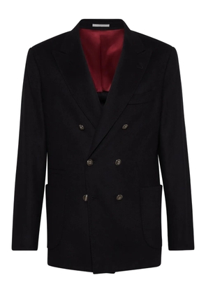 Brunello Cucinelli double-breasted blazer - Black