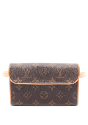 Louis Vuitton Pre-Owned 2002 Pochette Florentine monogram belt bag - Brown